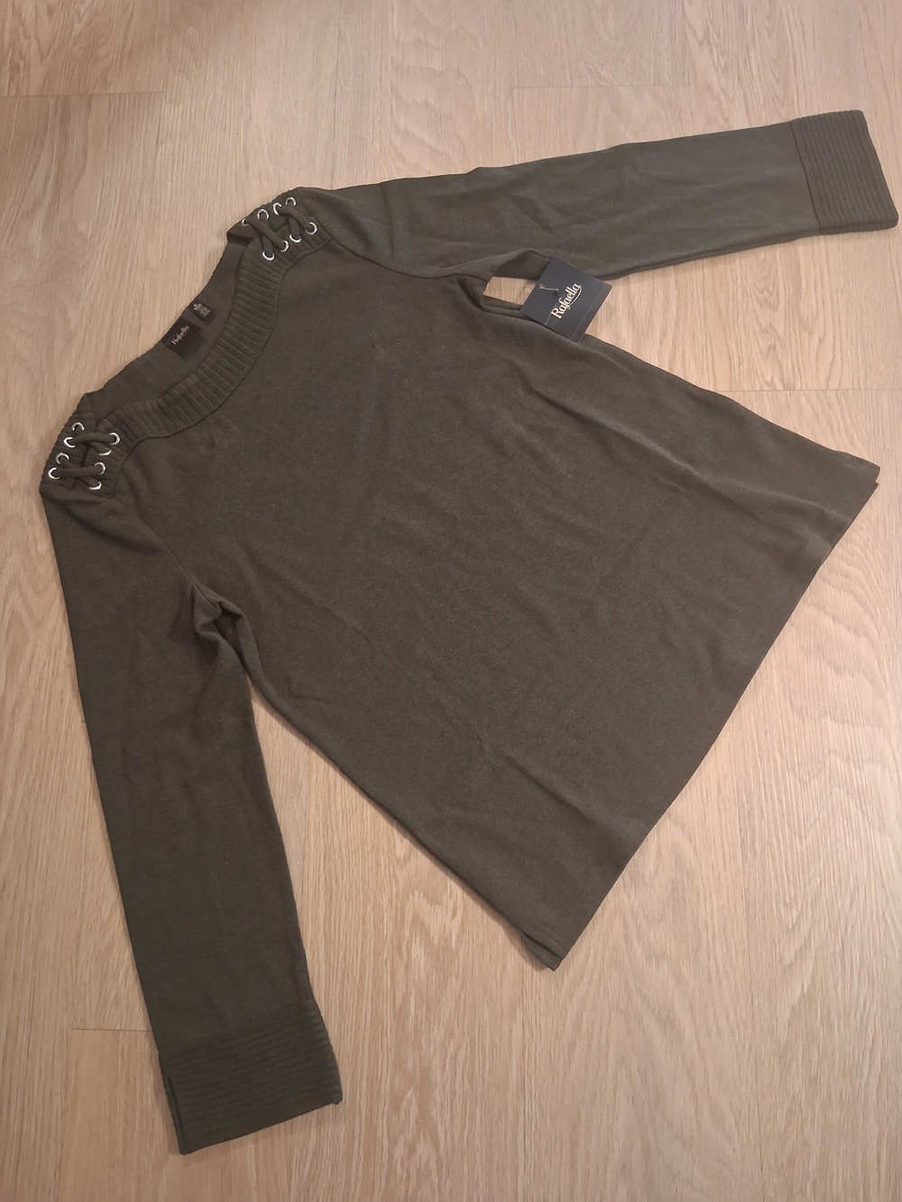 NEW, Small Women's Olive Green Top